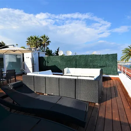 Le Cannes-rooftop - 3 Pieces Vue Mer Panoramique * Vallauris